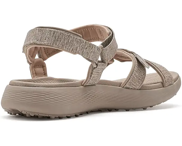 Supply Lab Skechers GO GOLF 600 Spikeless Golf Sandal Women's Taupe