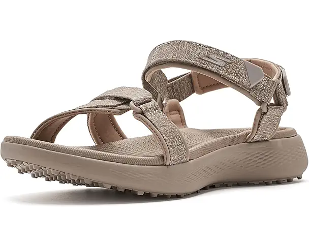 supply lab Skechers GO GOLF 600 Spikeless Golf Sandal Women's Taupe