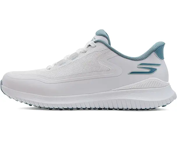 Supply Lab Skechers GO GOLF Flite Spikeless Slip-In Golf Shoe Men's White/Light Blue