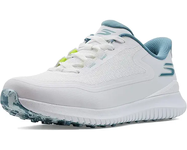 supply lab Skechers GO GOLF Flite Spikeless Slip-In Golf Shoe Men's White/Light Blue