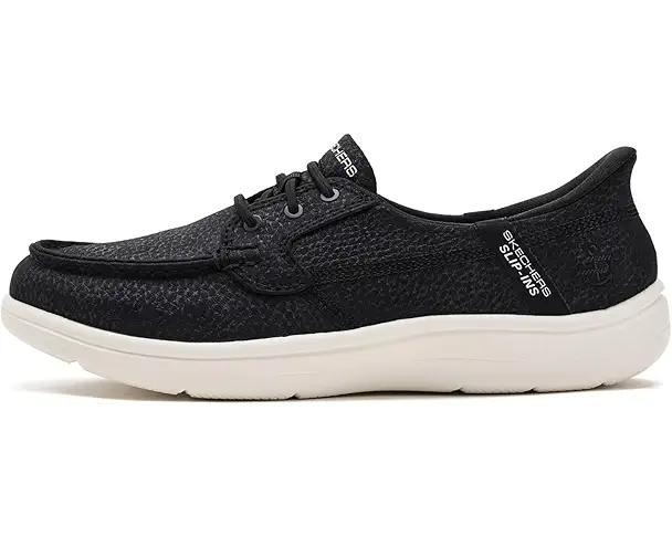Supply Lab SKECHERS Hands Free Slip-Ins On-The-Go Flex Radiant - Brooklyn Women's Black/White