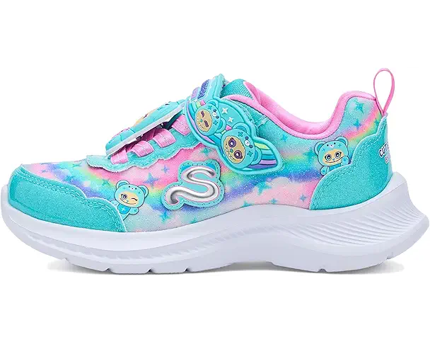 Supply Lab SKECHERS KIDS Jumpsters - Cutie Critters 302363L (Little Kid/Big Kid) Turquoise/Multi