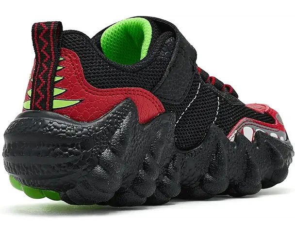 Supply Lab SKECHERS KIDS Skech-O-Saurus Lights 2.0 400121L (Little Kid/Big Kid) Red/Black