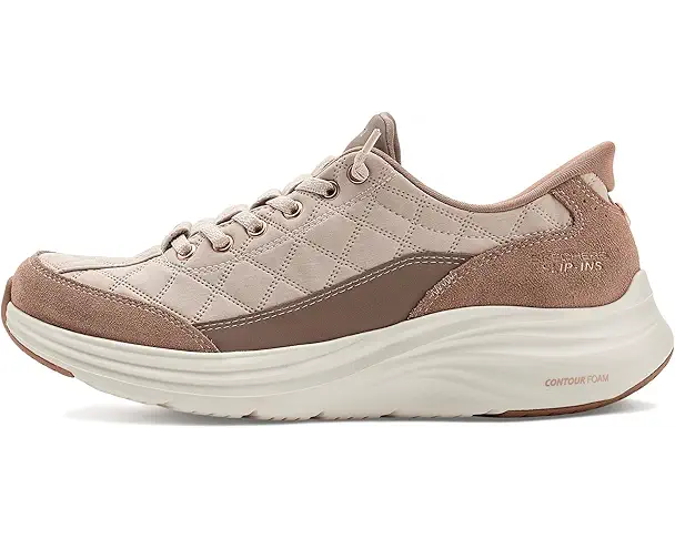 Supply Lab SKECHERS Martha Stewart Cozy Fit Contour Foam - Sweet Serenity Women's Taupe