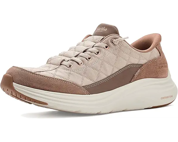 supply lab SKECHERS Martha Stewart Cozy Fit Contour Foam - Sweet Serenity Women's Taupe