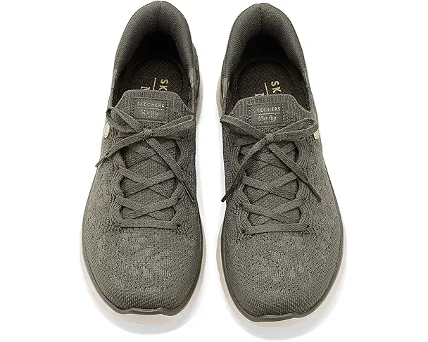 Supply Lab SKECHERS Martha Stewart Summits -Floral Dreams Hands Free Slip-ins Women's Olive