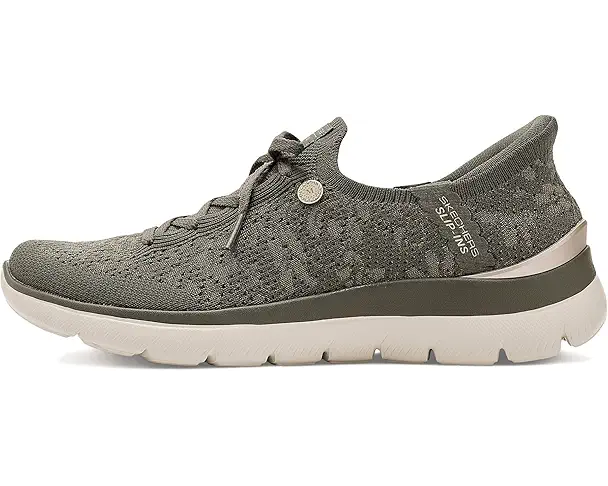 Supply Lab SKECHERS Martha Stewart Summits -Floral Dreams Hands Free Slip-ins Women's Olive
