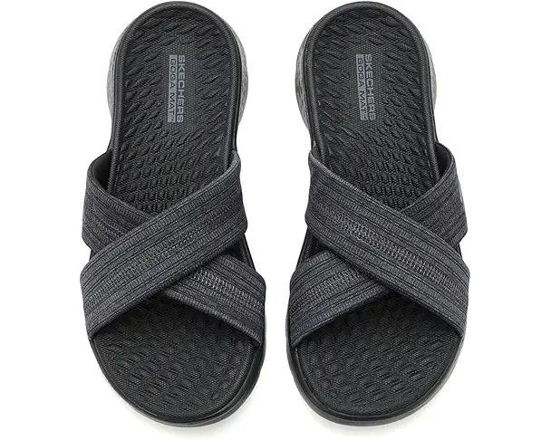 Supply Lab SKECHERS Performance On-The-Go GO Walk Flex - Impressed Women's Black/Gray