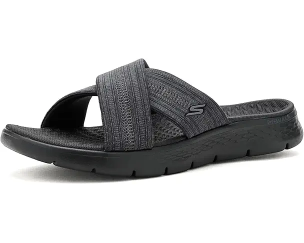 supply lab SKECHERS Performance On-The-Go GO Walk Flex - Impressed Women's Black/Gray