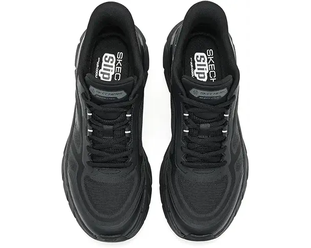 Supply Lab SKECHERS Skech Cage Hands Free Slip-In Men's Black/Black