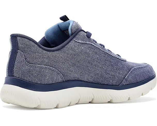 Supply Lab SKECHERS Summits Canvas Hands Free Slip-In Men's Navy