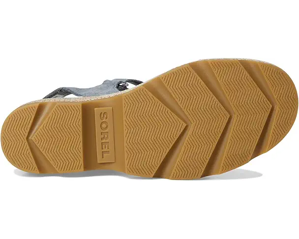 Supply Lab SOREL Joanie Iv Y Strap Wedge Women's Grey Ash/Gum 16