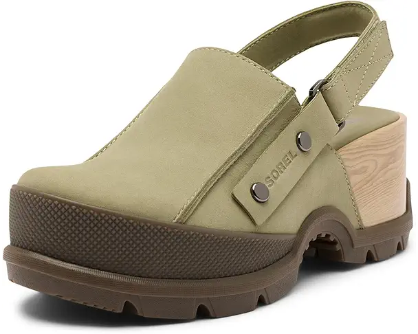 supply lab SOREL Roam’N Clog RBR Women's Dusty Twill/Gum