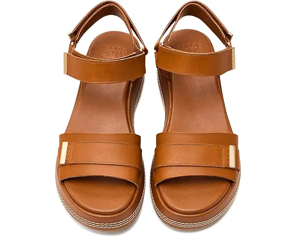 Supply Lab SOREL Sunpeak Platform Y-strap Women's Iced Tea/Gum 16