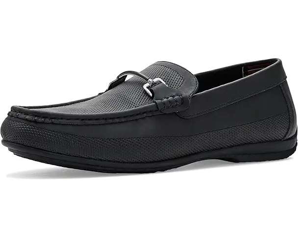 supply lab Stacy Adams Colton Moc Toe Slip-On Loafer Men's Black