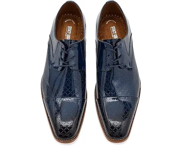Supply Lab Stacy Adams Hobson Cap Toe Oxford Men's Blue