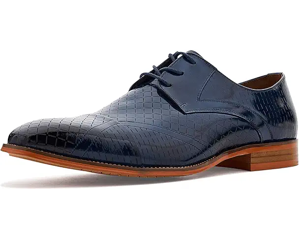 supply lab Stacy Adams Hobson Cap Toe Oxford Men's Blue