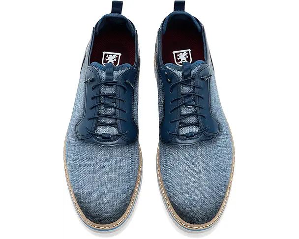 Supply Lab Stacy Adams Sebert Elastic Lace Oxford Men's Navy