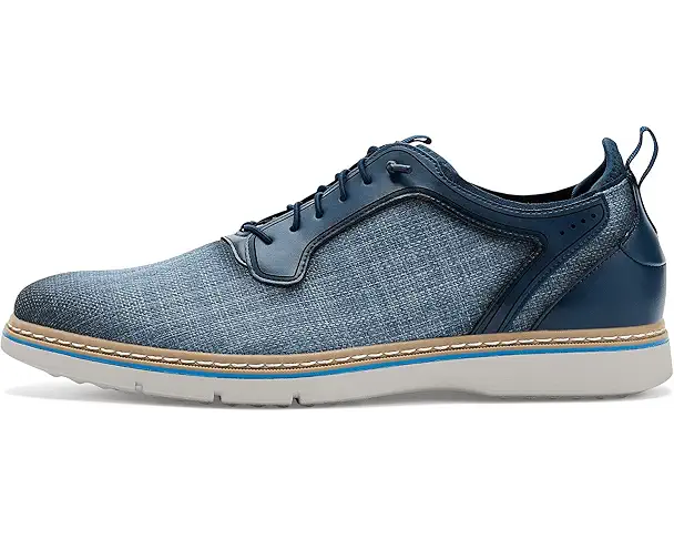 Supply Lab Stacy Adams Sebert Elastic Lace Oxford Men's Navy