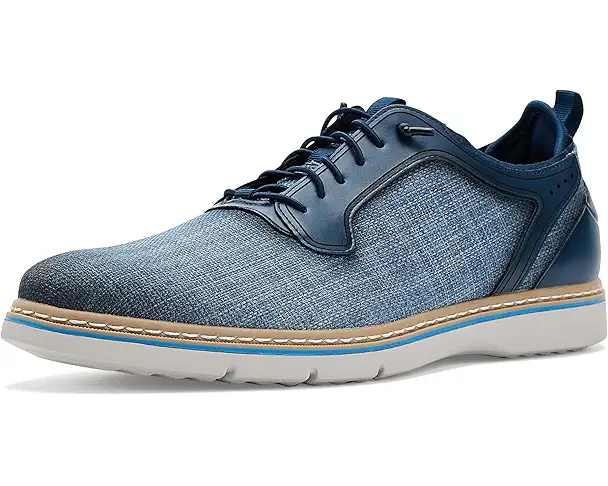 supply lab Stacy Adams Sebert Elastic Lace Oxford Men's Navy