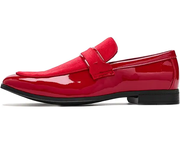 Supply Lab Stacy Adams Spratley Saddle Slip-On Men's Red