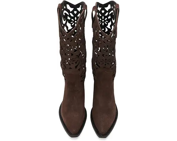 Supply Lab Steve Madden Albany Women's Brown Suede Cutout