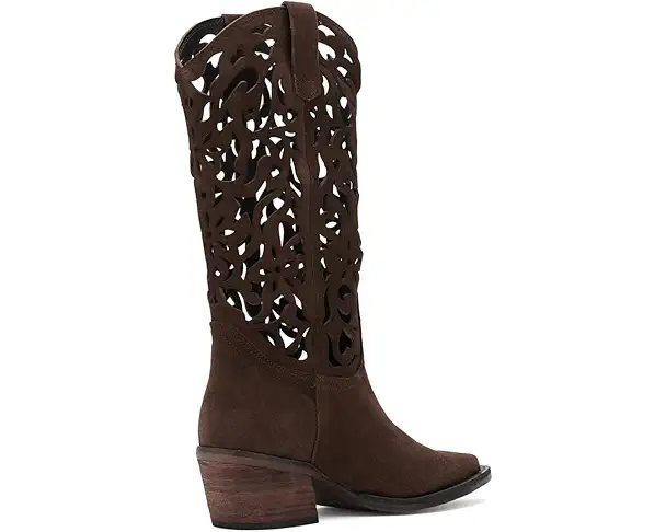 Supply Lab Steve Madden Albany Women's Brown Suede Cutout