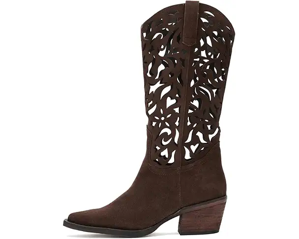 Supply Lab Steve Madden Albany Women's Brown Suede Cutout