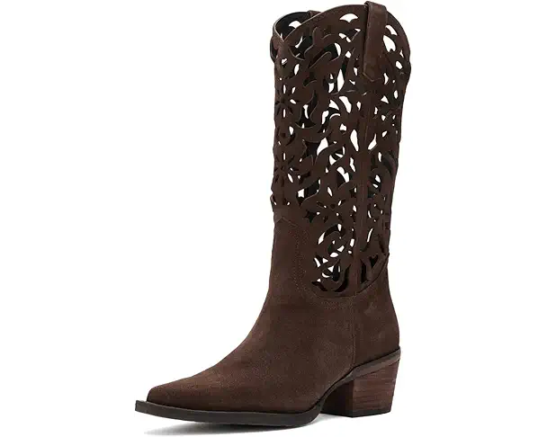 supply lab Steve Madden Albany Women's Brown Suede Cutout