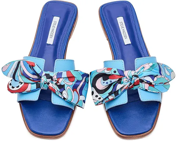 Supply Lab Steve Madden Hadyn Women's Blue Multi Scarf