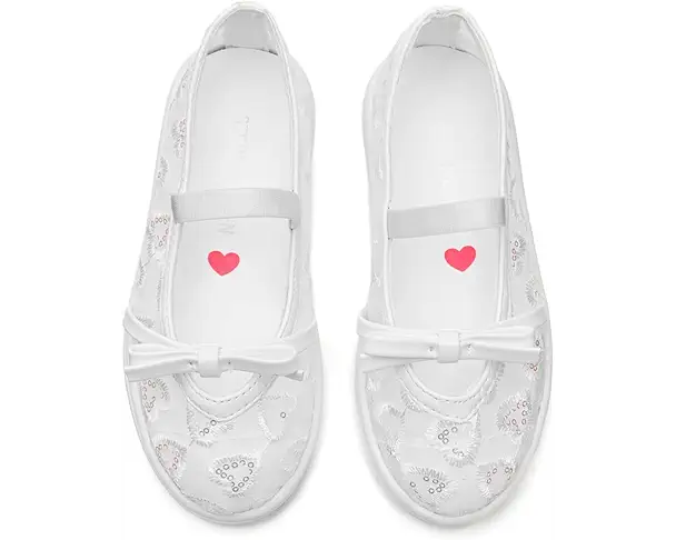 Supply Lab Steve Madden Kids Burdie (Toddler/Little Kid) White Mesh