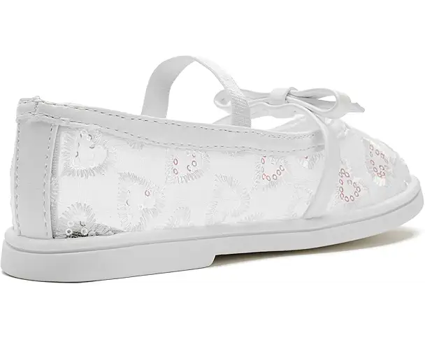 Supply Lab Steve Madden Kids Burdie (Toddler/Little Kid) White Mesh