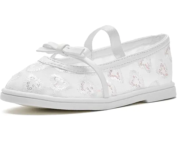 supply lab Steve Madden Kids Burdie (Toddler/Little Kid) White Mesh