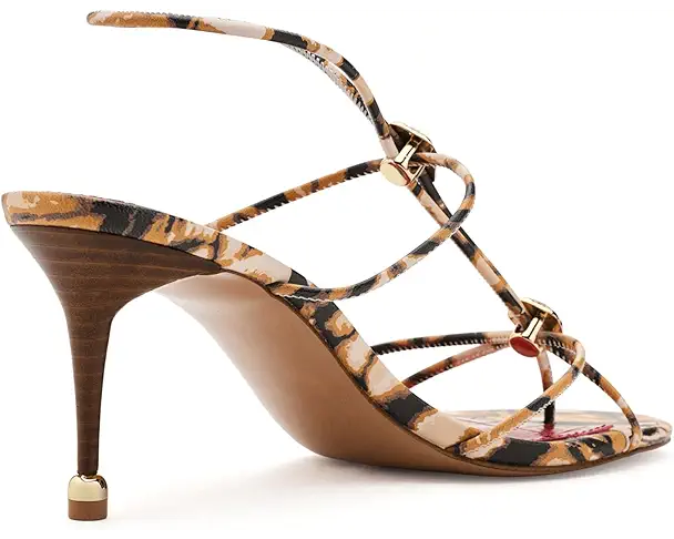 Supply Lab Steve Madden Ramos Women's Red/Brown Print Stone