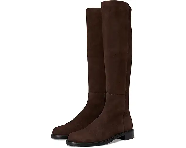 supply lab Stuart Weitzman 5050 Gisele Kneehi Boots Women's Walnut/Walnut/Black