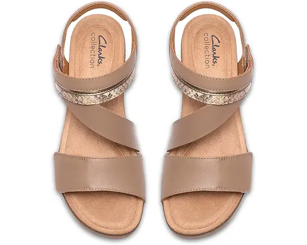 Supply Lab Clarks Kacha Wave Women's Taupe Leather