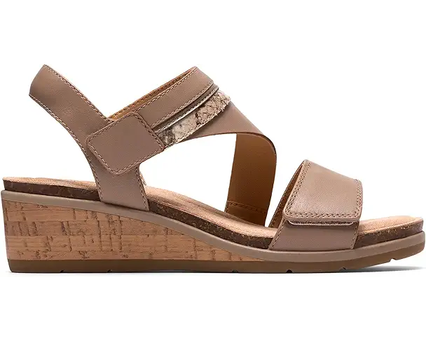 Supply Lab Clarks Kacha Wave Women's Taupe Leather