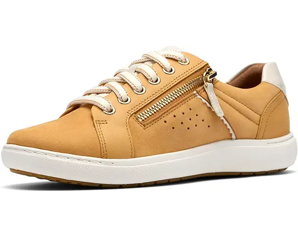 supply lab Clarks Nalle Zen Women's Yellow Nubuck