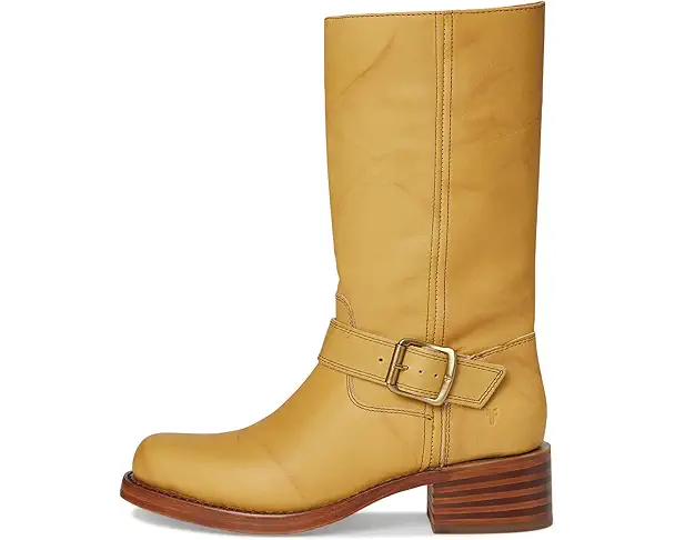 Supply Lab Frye Campus Buckle Women's Banana