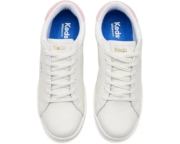 Supply Lab Keds Ace II Women's White/Blush Leather