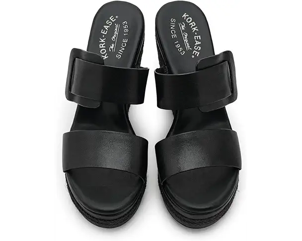 Supply Lab Kork-Ease Raya Women's Black