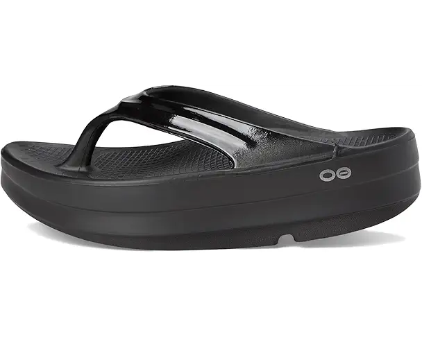 Supply Lab OOFOS Oomega Thong Women's Black