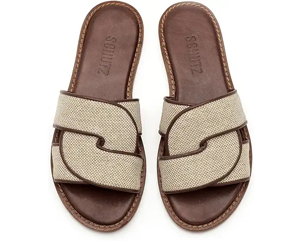 Supply Lab Schutz Rita Flat Women's Natural Sand