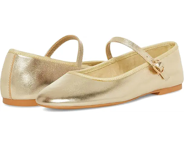 supply lab Steve Madden Violette Flat Women's Gold