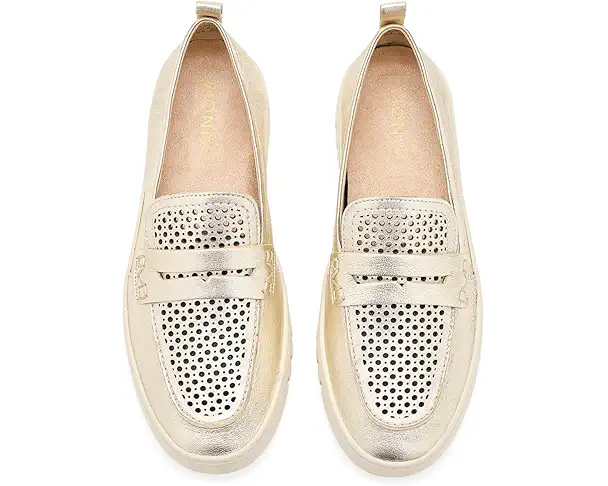 Supply Lab VIONIC Uptown Perf Women's Gold Leather