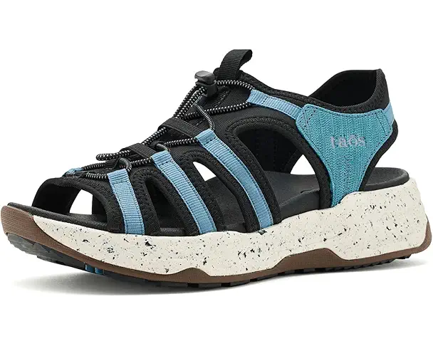 supply lab Taos Footwear Superfly Women's Black/Mineral Blue