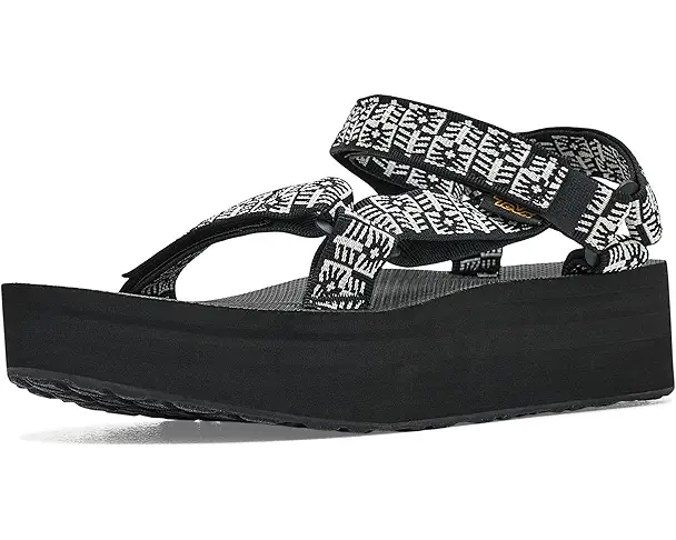 supply lab Teva Flatform Women's Crafted Floral Black/Grey