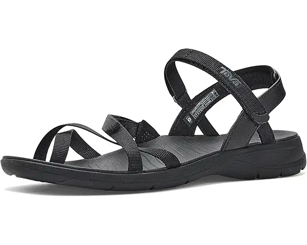 supply lab Teva Tirratraveler Slingback Women's Black/Black
