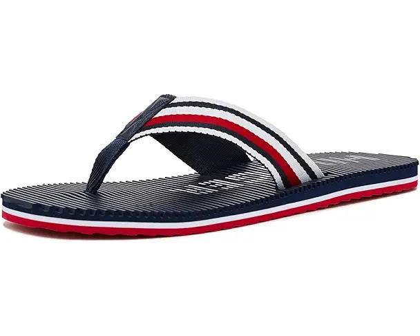 supply lab Tommy Hilfiger Donom Men's Navy Stripe Multi 400