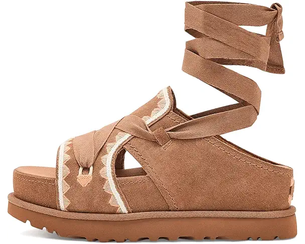 Supply Lab UGG Goldenstar Hi Artistitch Women's Chestnut Multi